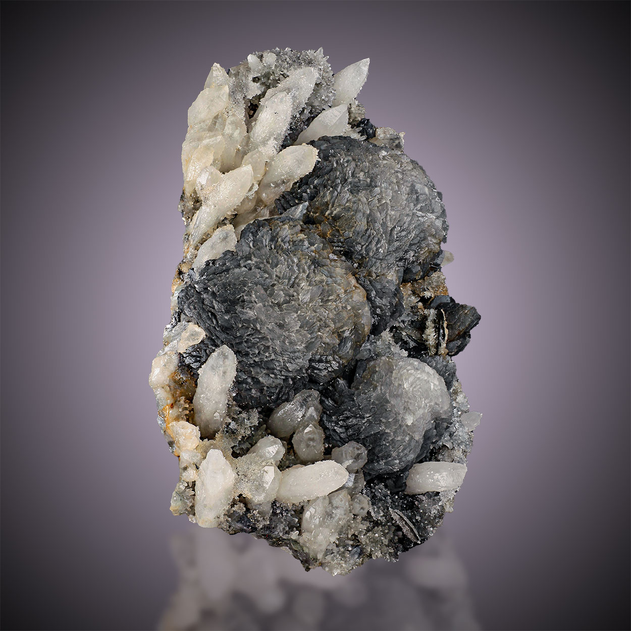Calcite Plumosite & Quartz