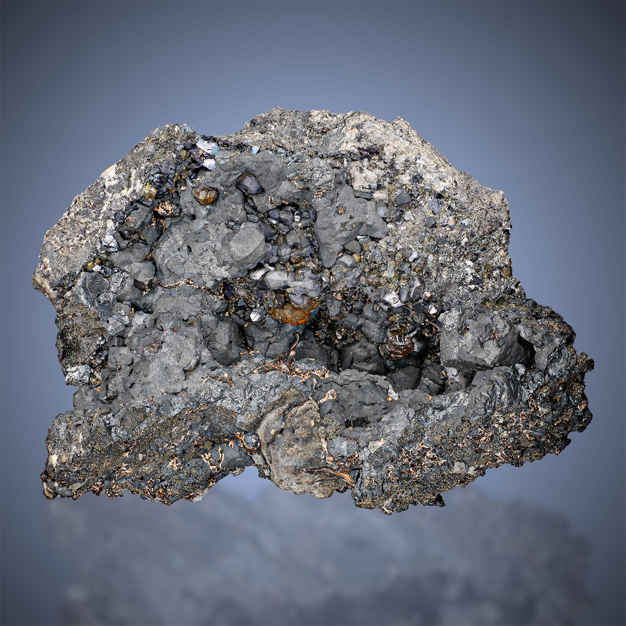 Acanthite Silver & Sphalerite