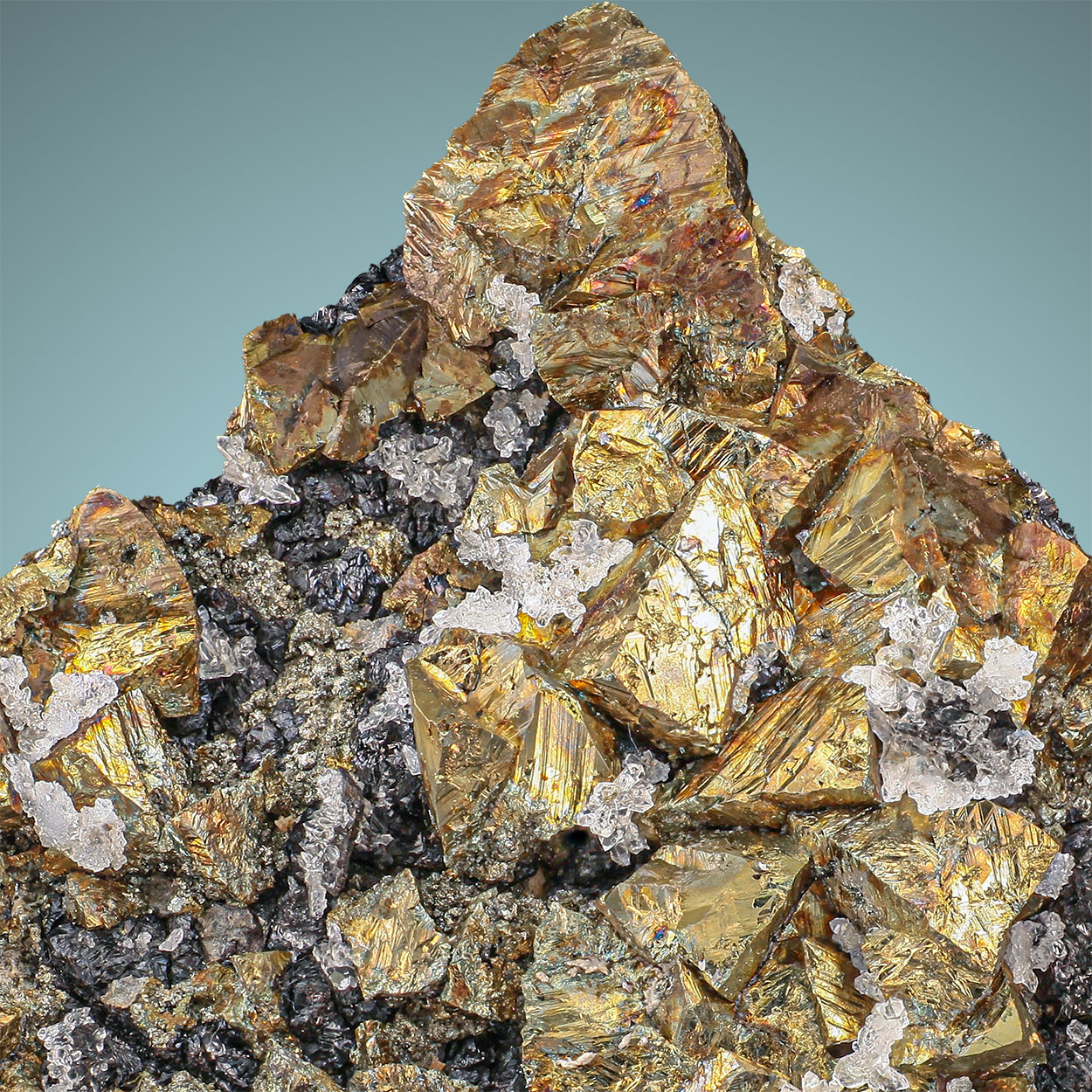 Chalcopyrite Sphalerite & Ferberite