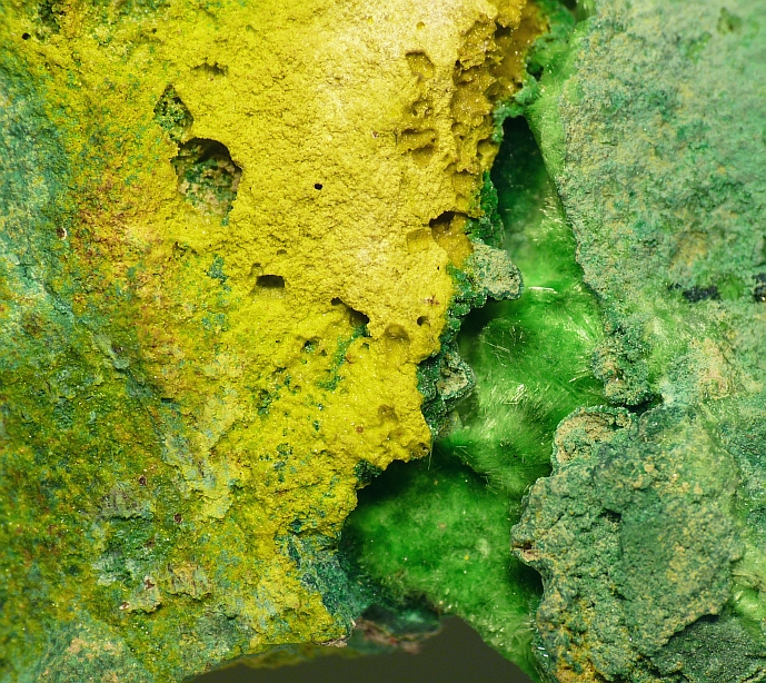 Schoepite & Cuprosklodowskite