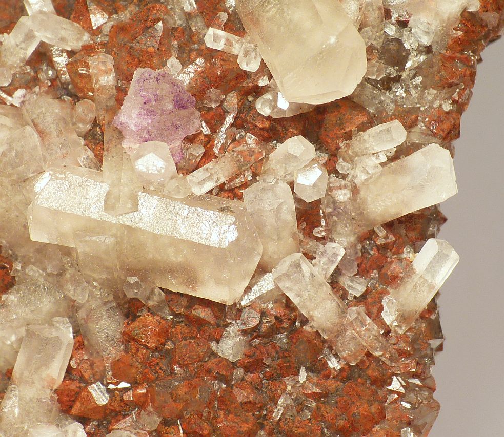 Calcite On Eisenkiesel