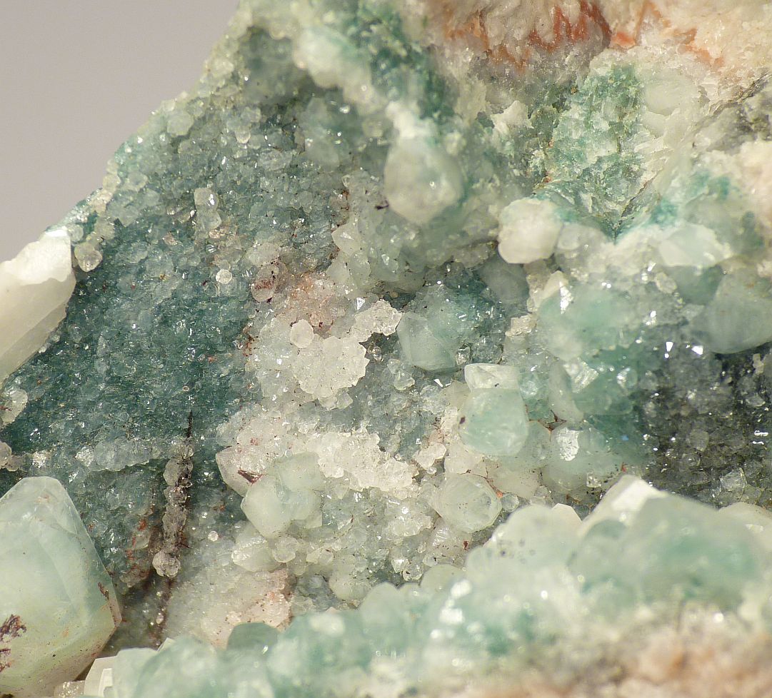 Celadonite & Calcite