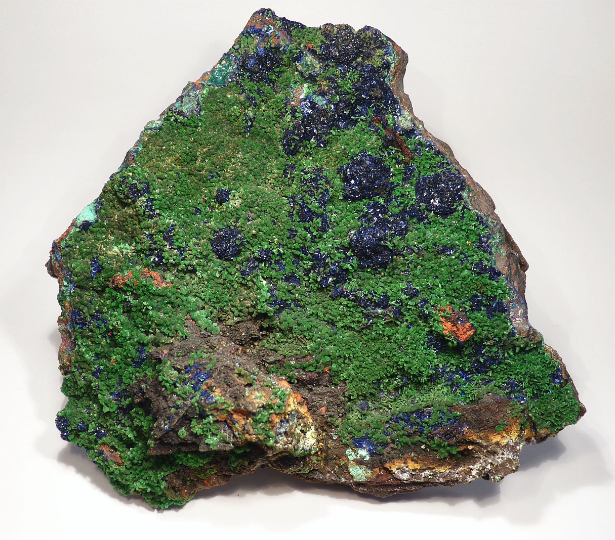 Adamite-Olivenite Series & Azurite