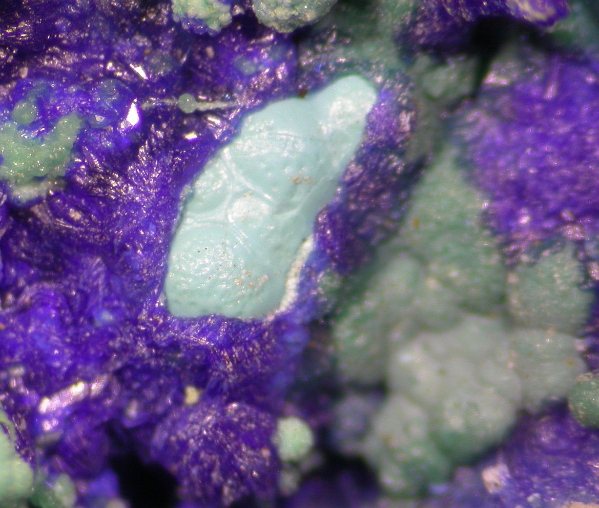 Theisite & Malachite