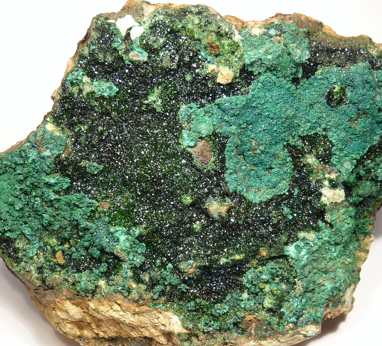 Libethenite & Pseudomalachite