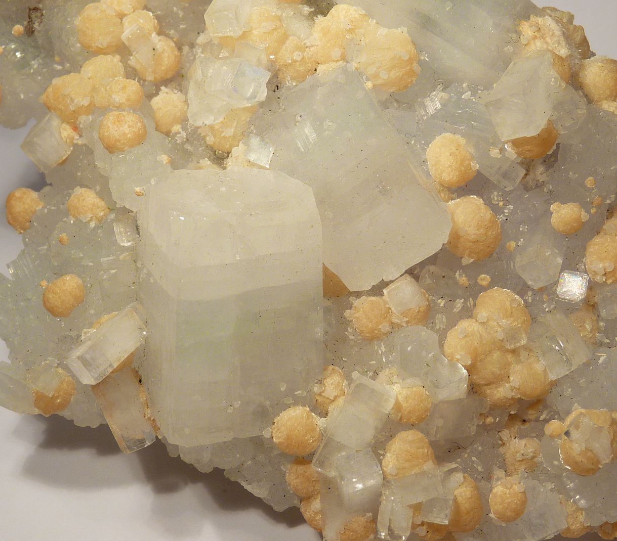 Apophyllite Gyrolite & Prehnite