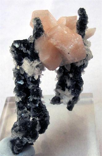 Stilbite On Chalcedony