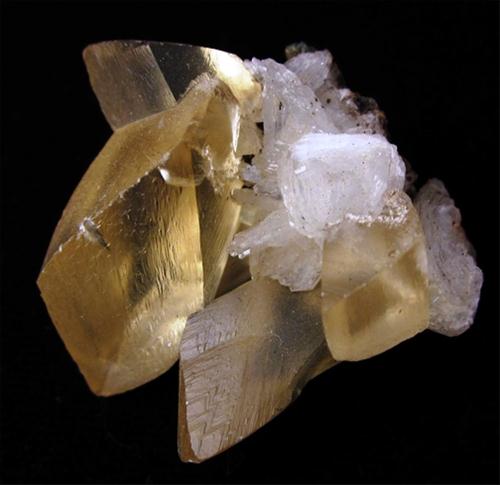 Calcite & Stilbite