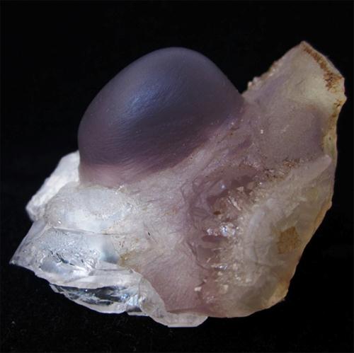 Fluorite On Quartz