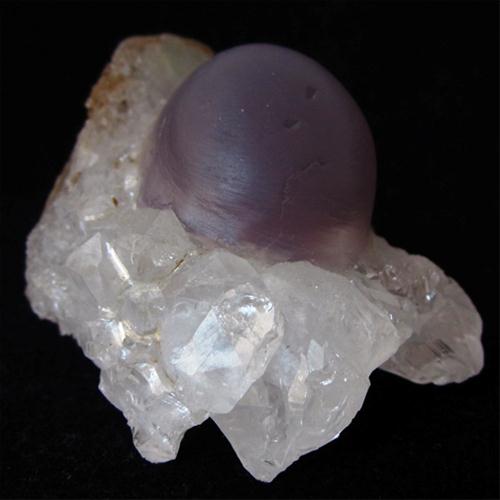 Fluorite On Quartz