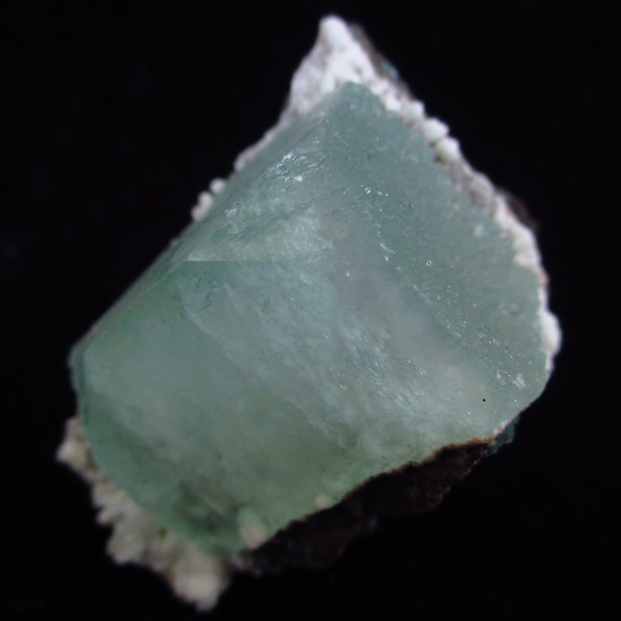 Apophyllite On Matrix