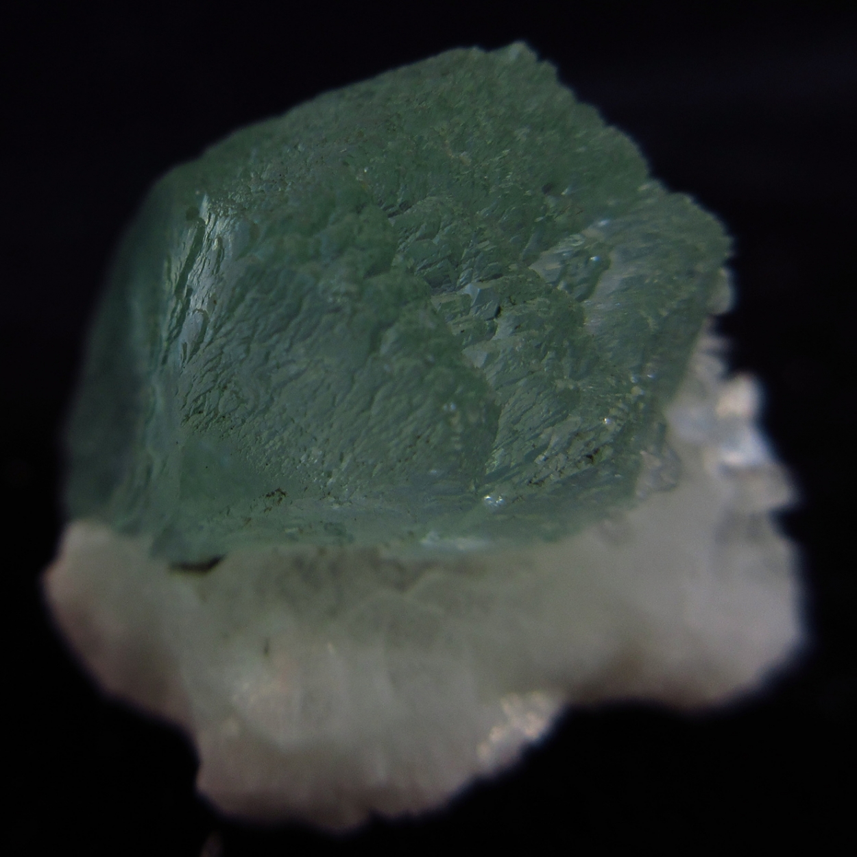 Apophyllite On Heulandite