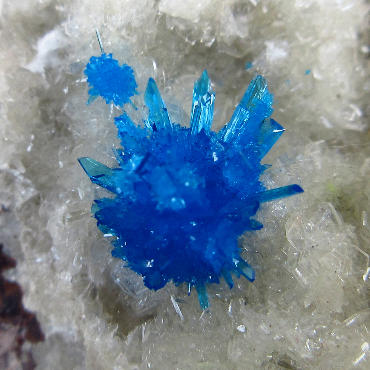 Pentagonite On Heulandite