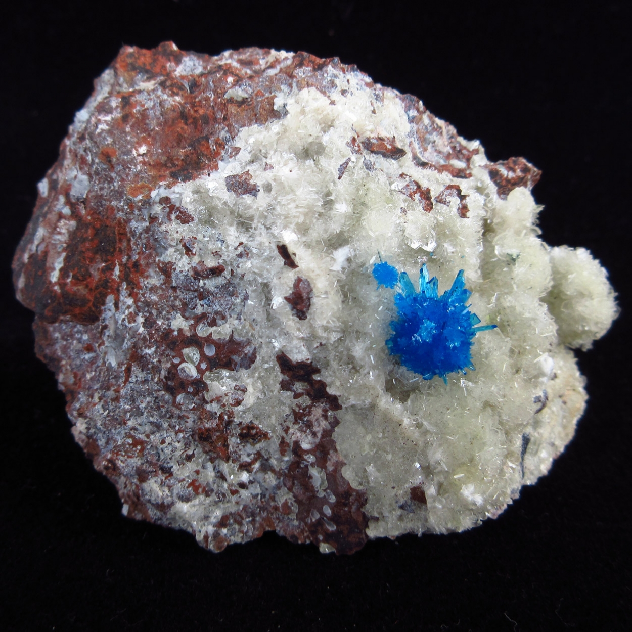 Pentagonite On Heulandite