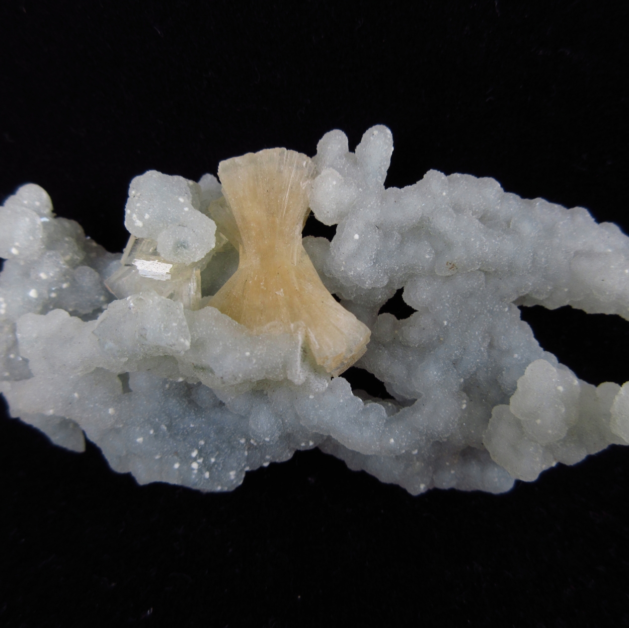 Stellerite On Chalcedony