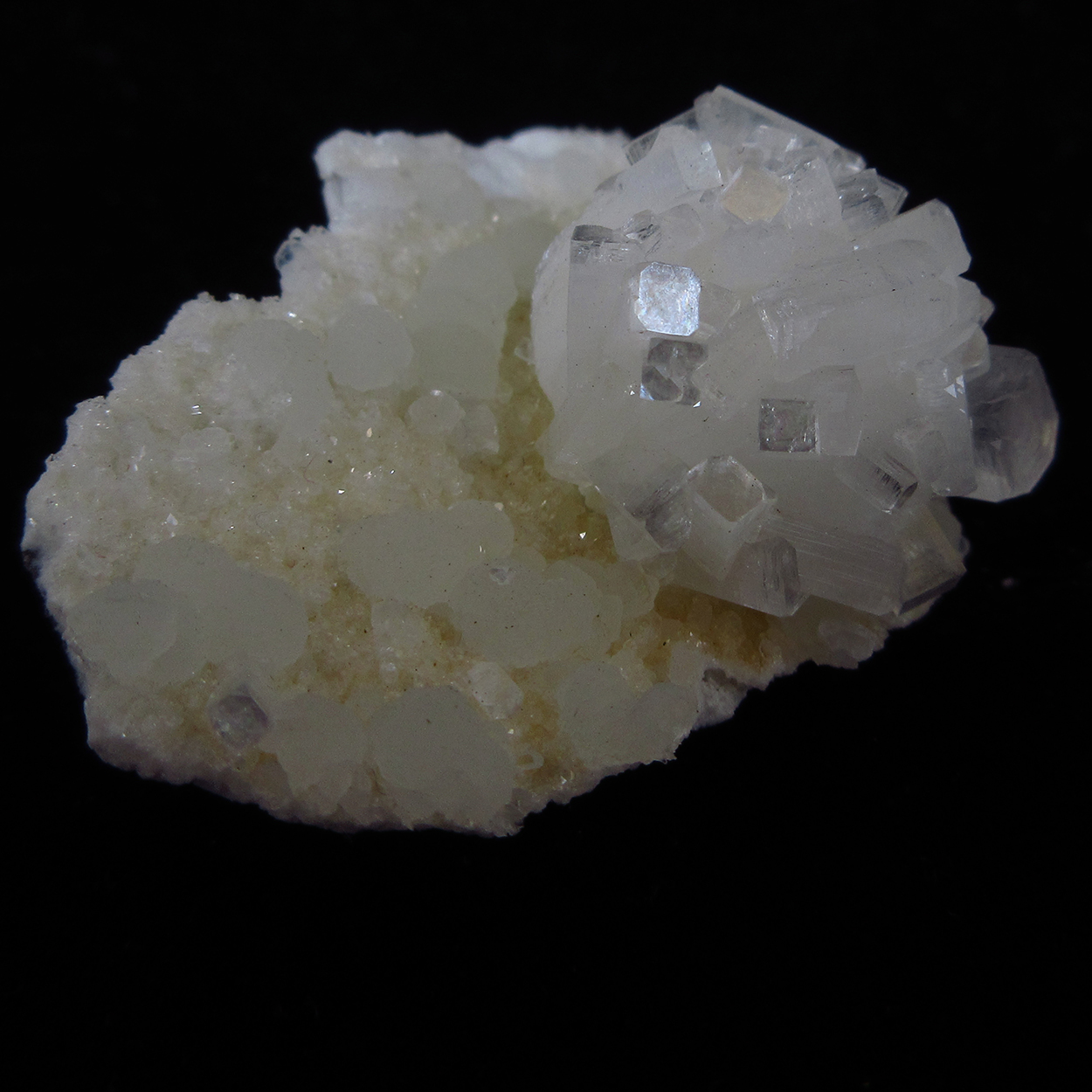 Apophyllite On Gyrolite