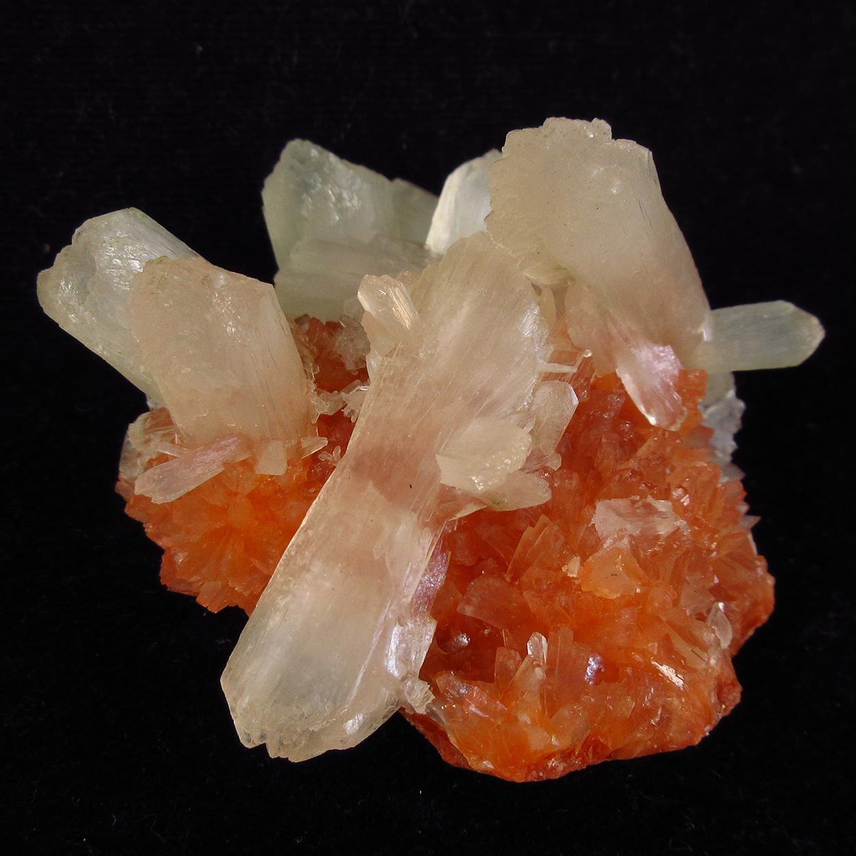 Stilbite On Heulandite