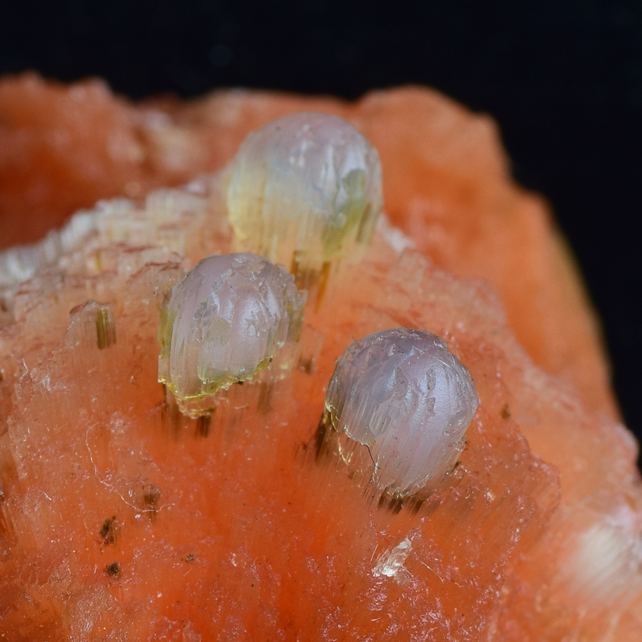 Scolecite With Chalcedony