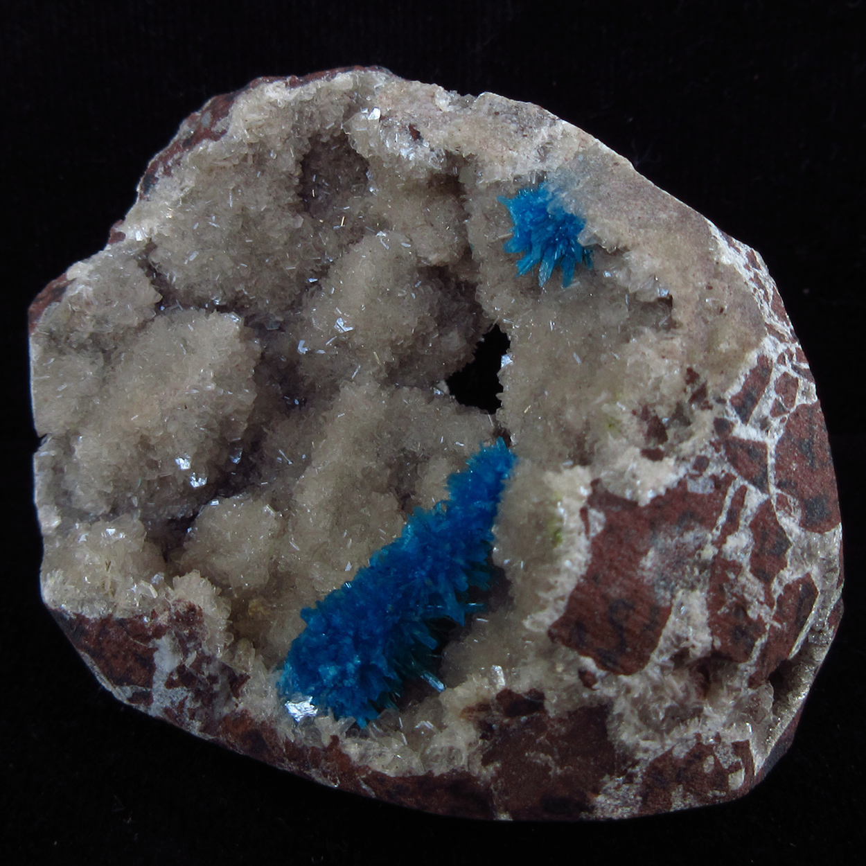 Pentagonite On Heulandite