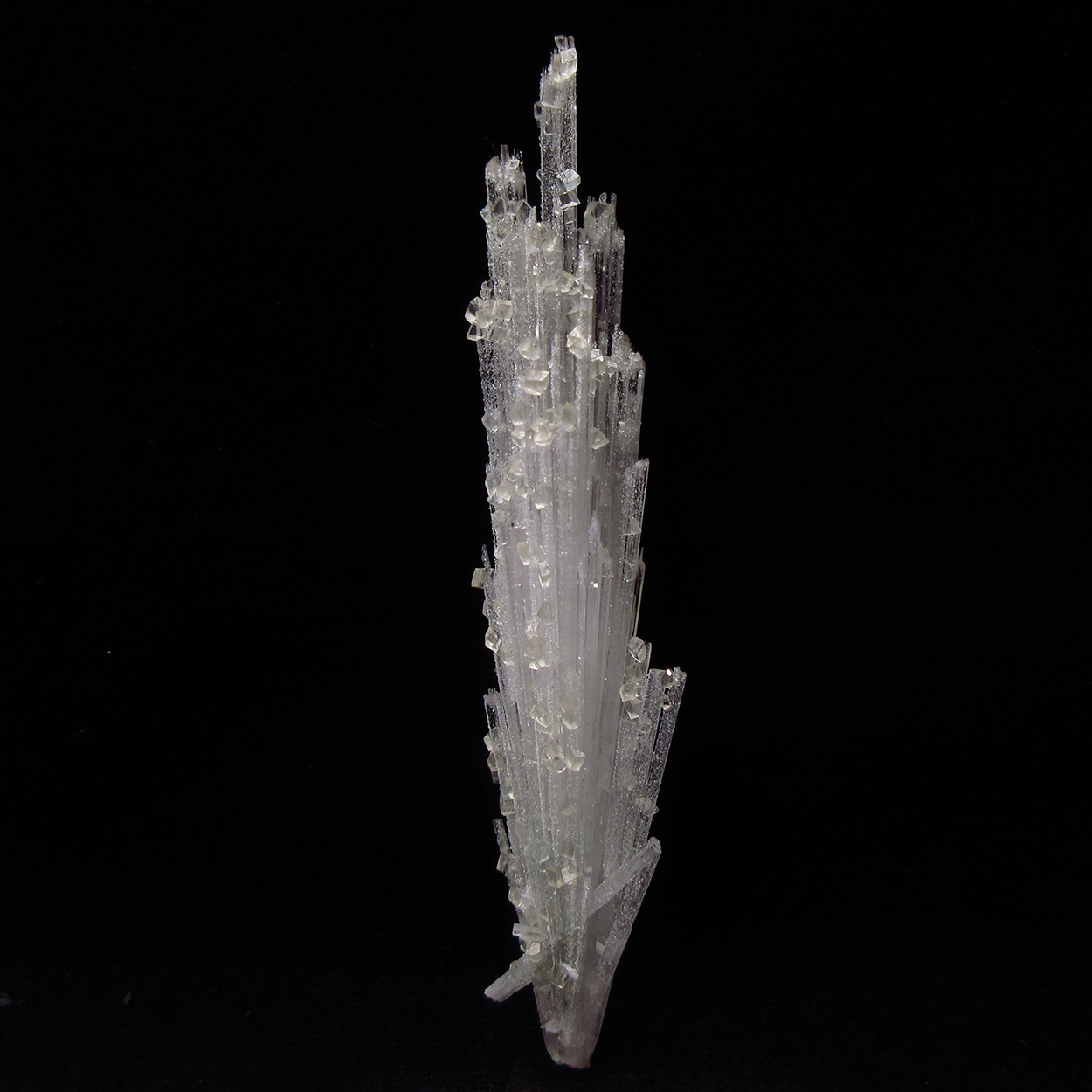 Scolecite With Calcite