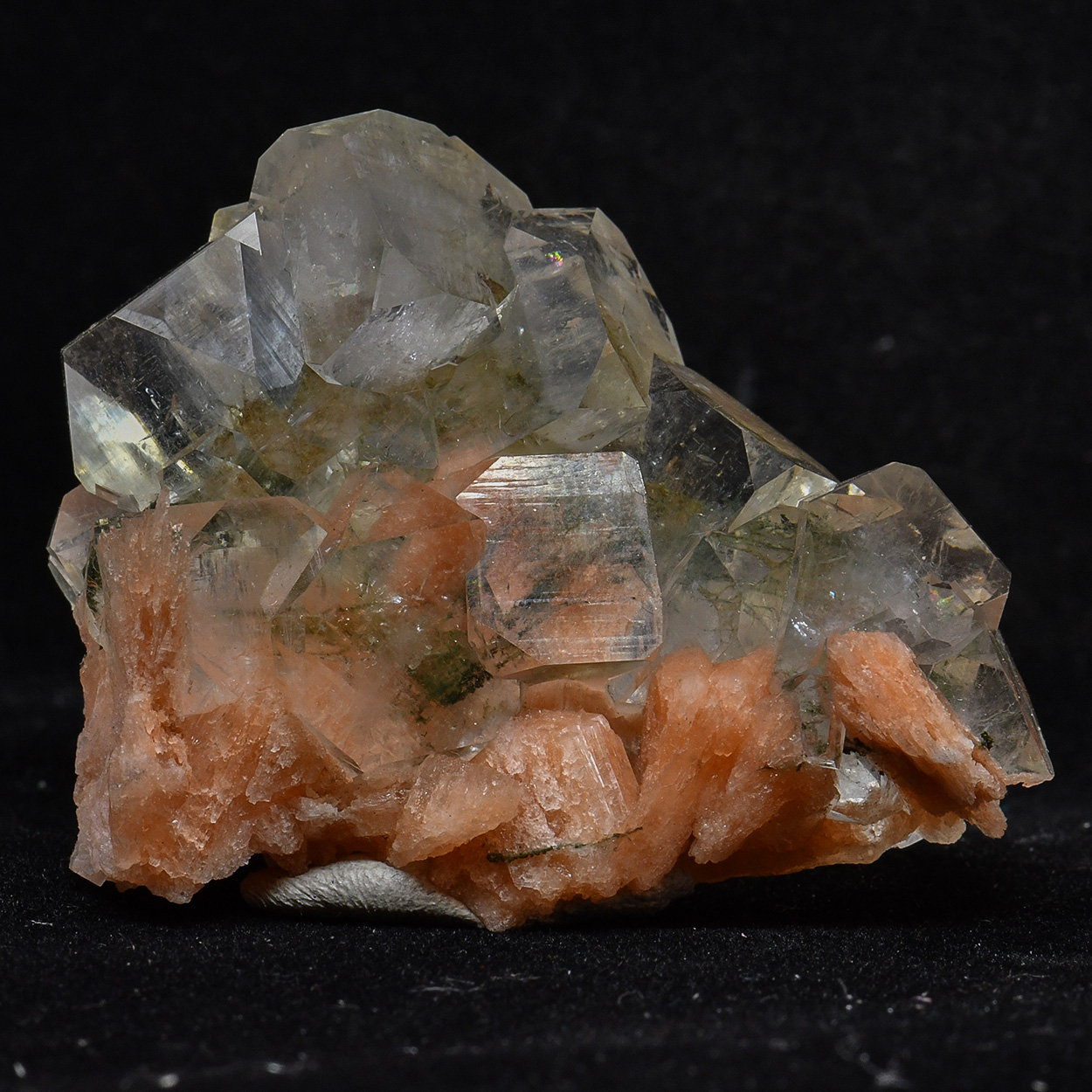 Apophyllite With Stilbite & Heulandite