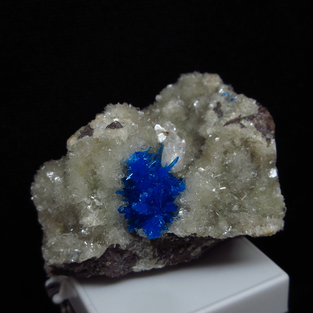 Pentagonite On Heulandite