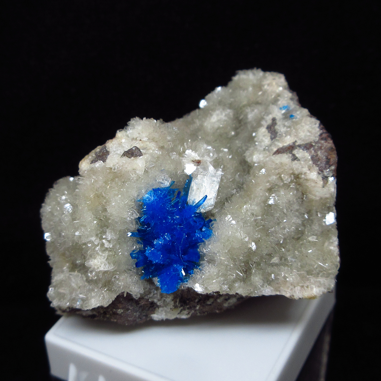 Pentagonite On Heulandite