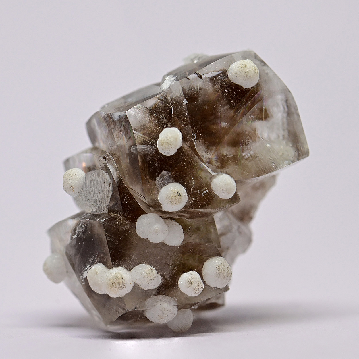 Calcite With Gyrolite