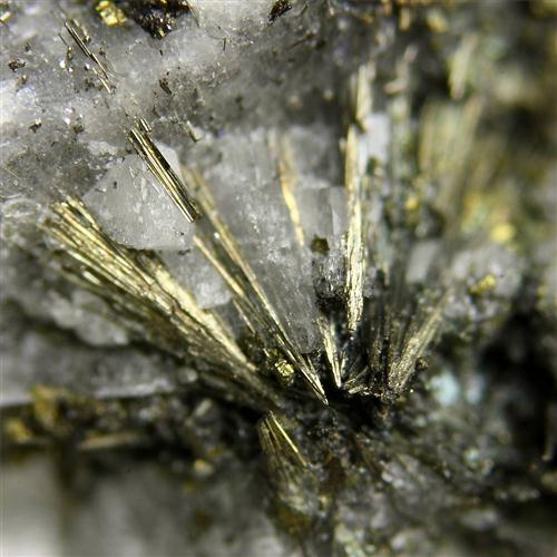 Millerite & Chalcopyrite