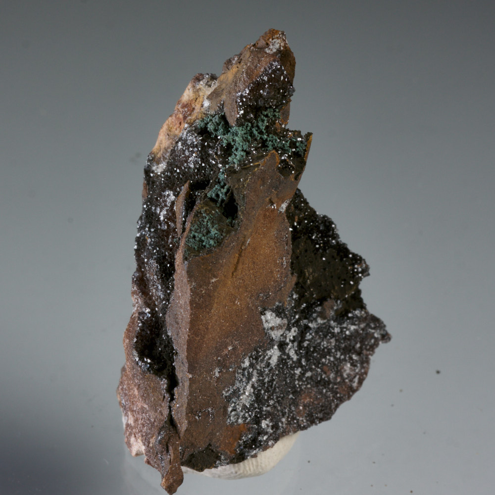 Native Copper & Malachite