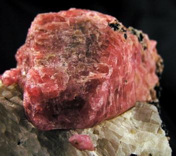 Rhodonite & Calcite