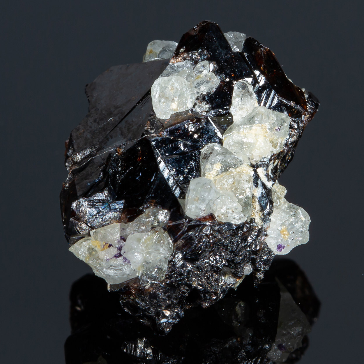 Cassiterite & Topaz