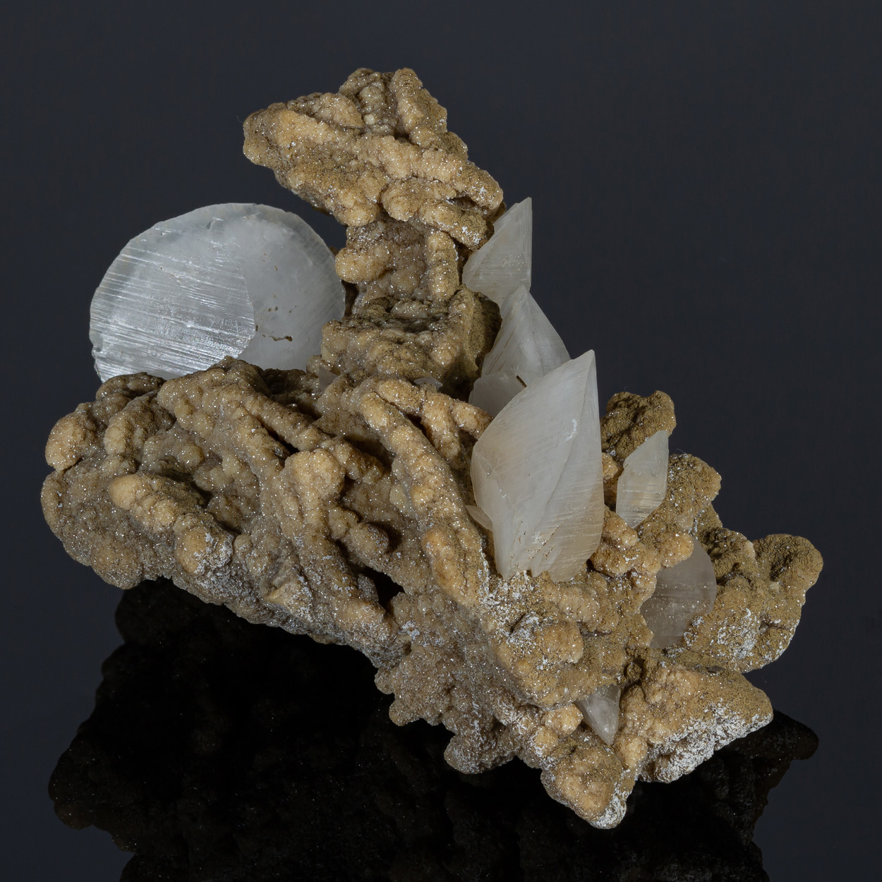 Calcite On Dolomite