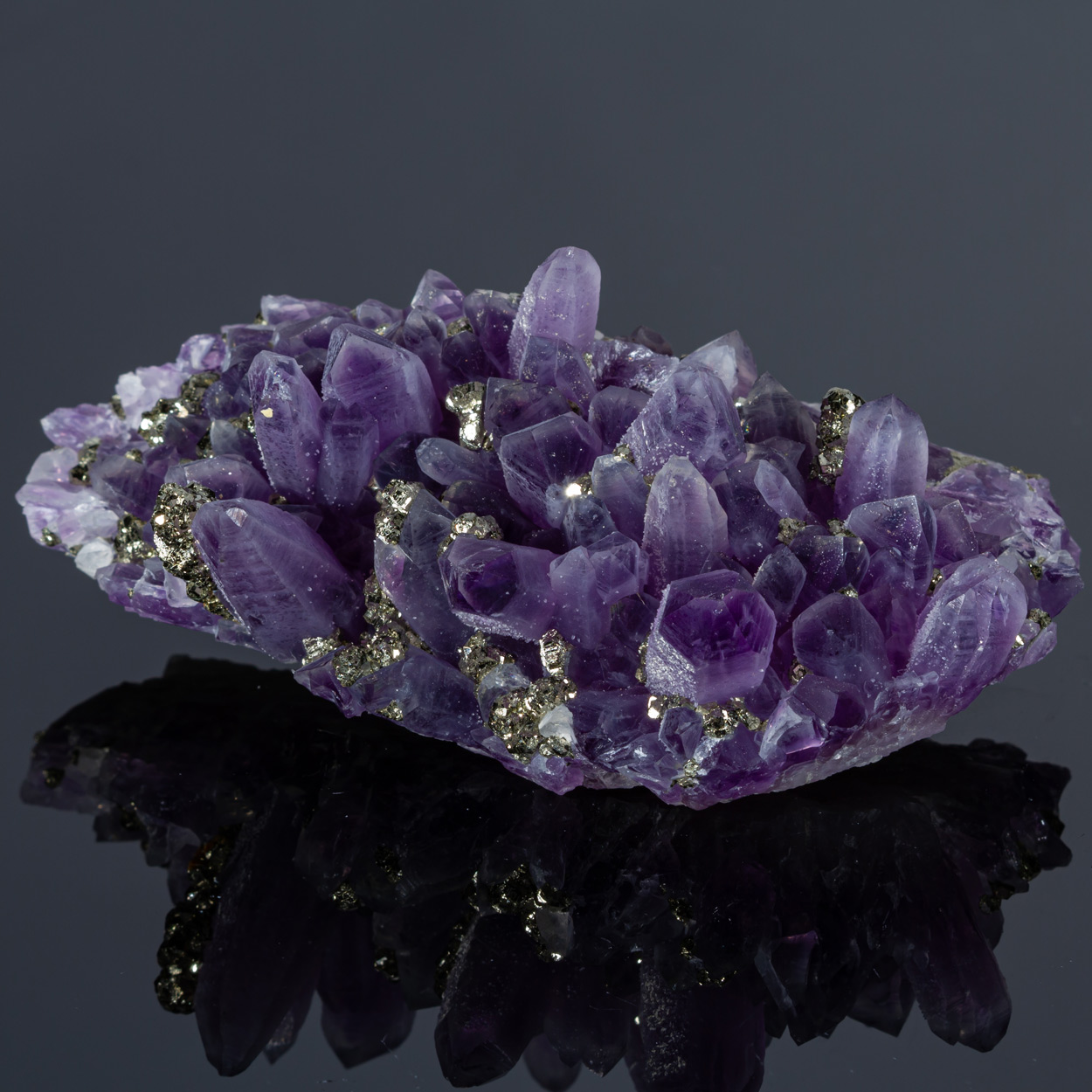 Amethyst & Pyrite