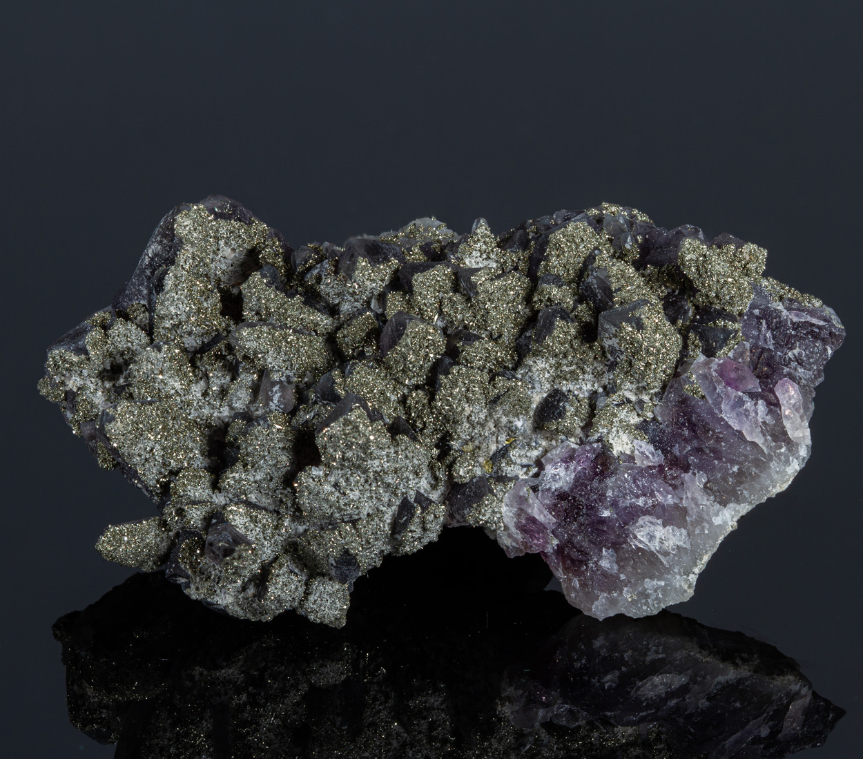 Amethyst & Pyrite