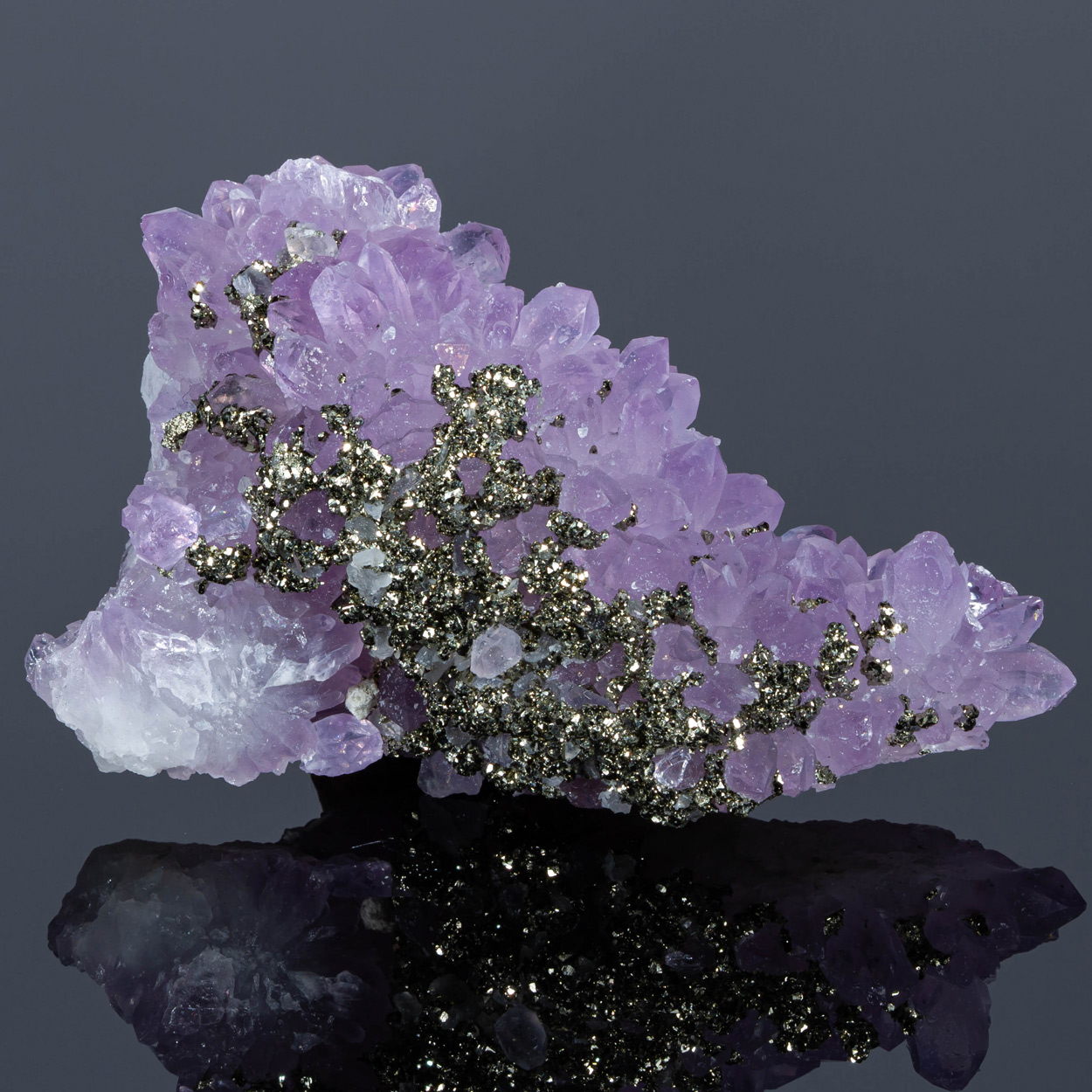 Amethyst & Pyrite