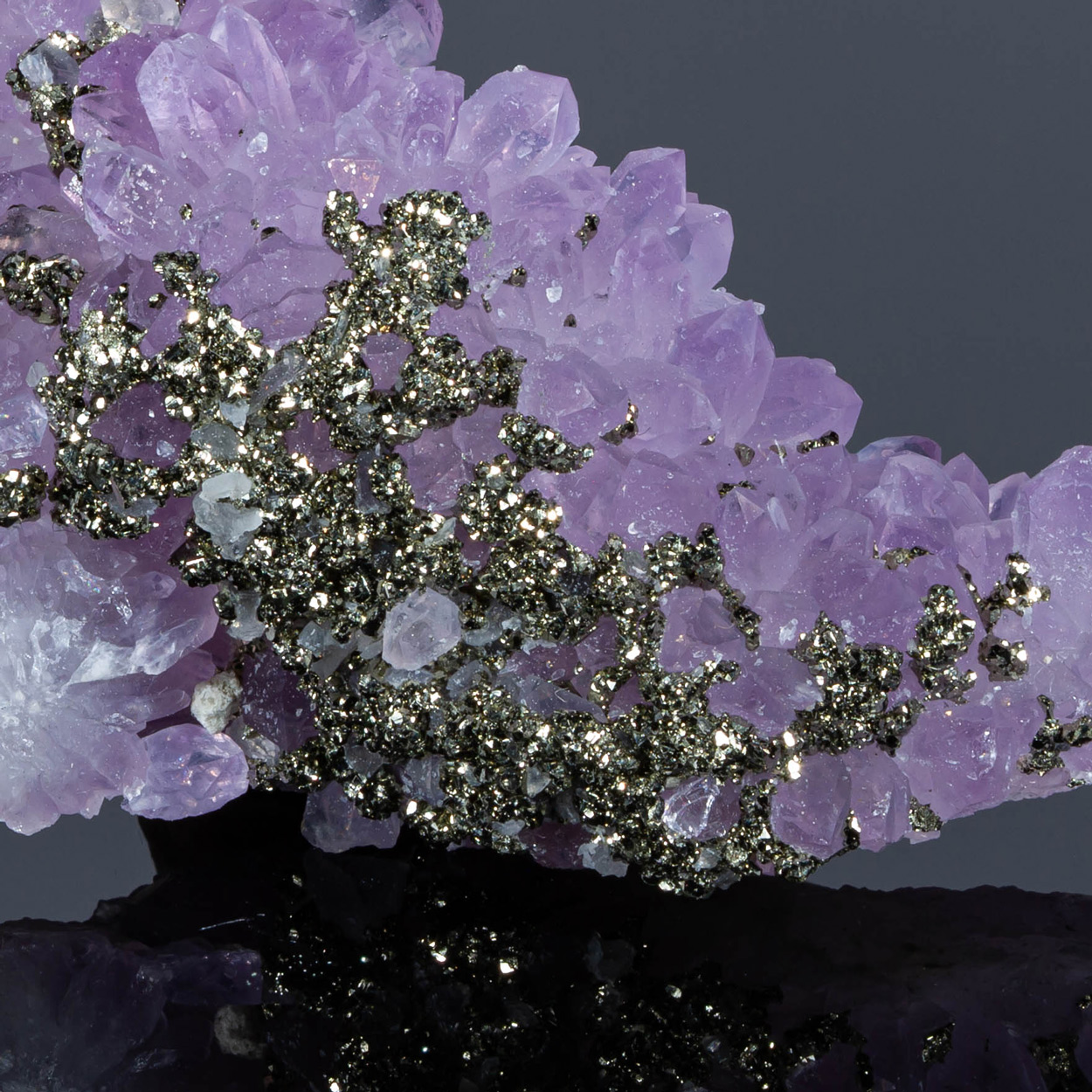 Amethyst & Pyrite