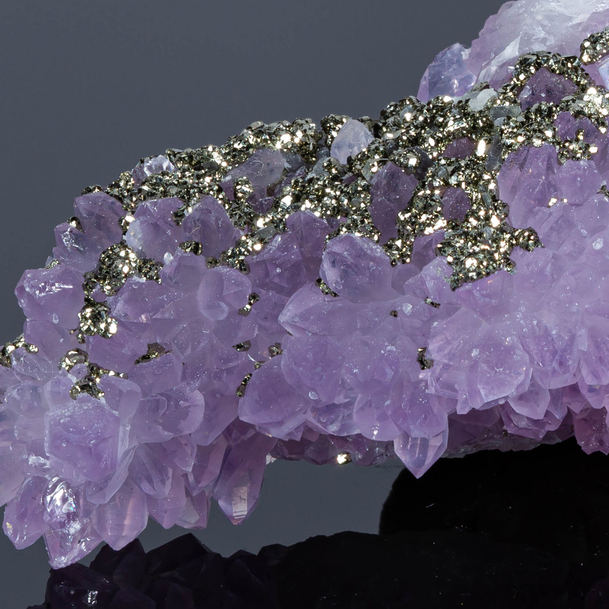 Amethyst & Pyrite