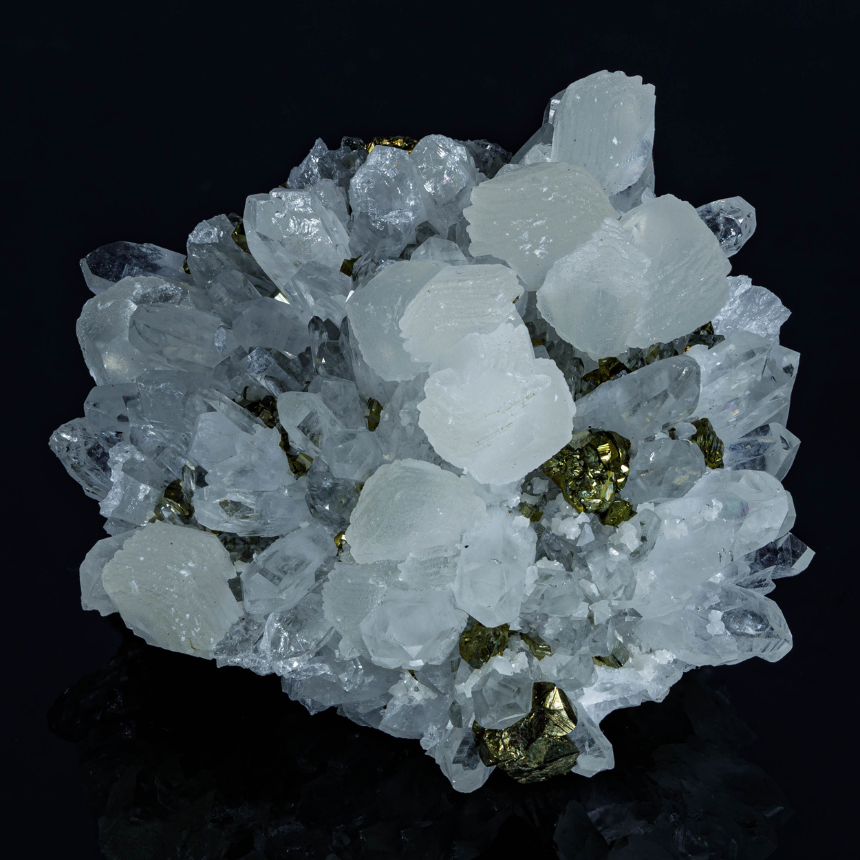 Calcite Quartz & Pyrite