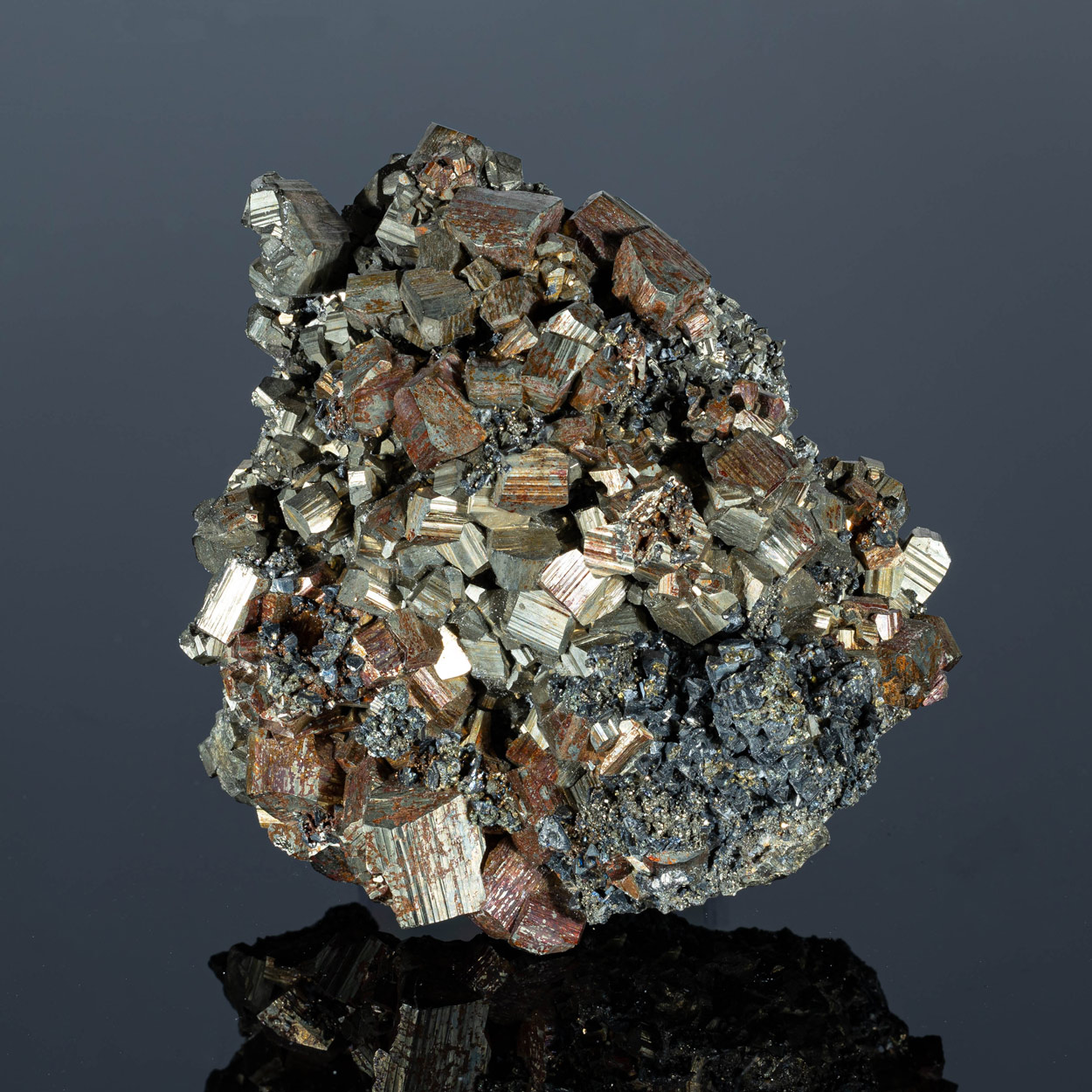 Pyrite & Tennantite