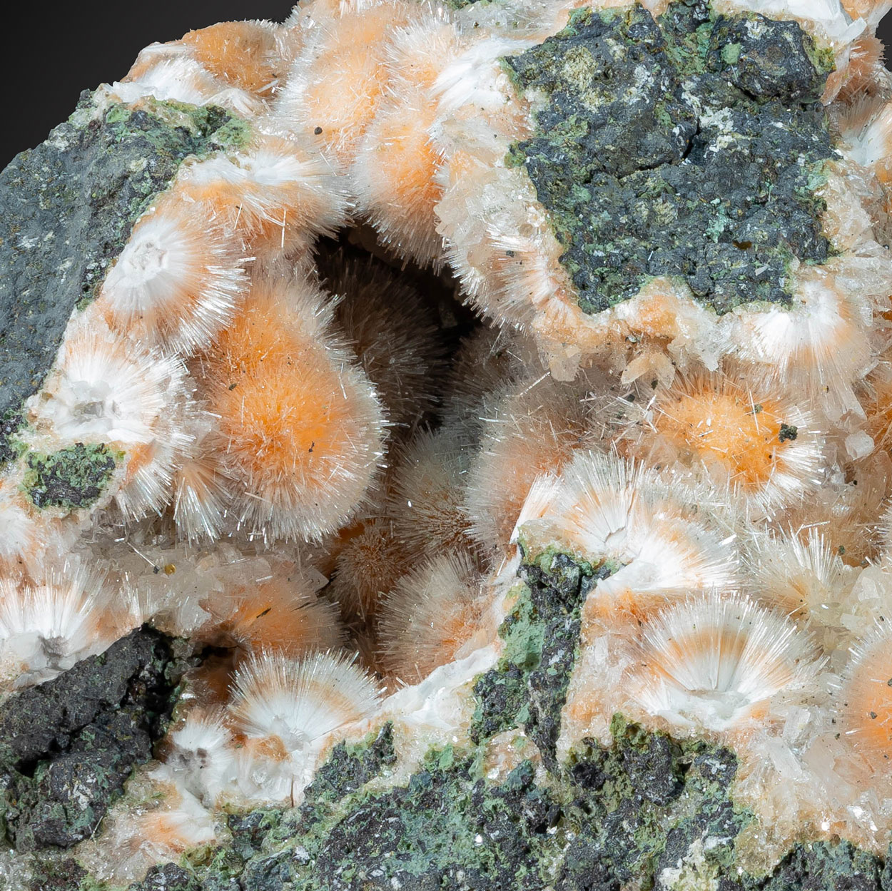 Mesolite On Thomsonite