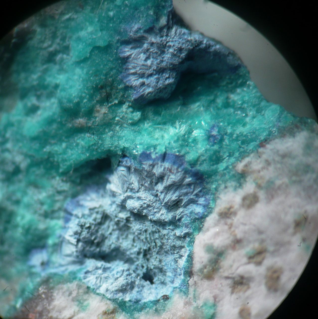 Ajoite & Shattuckite