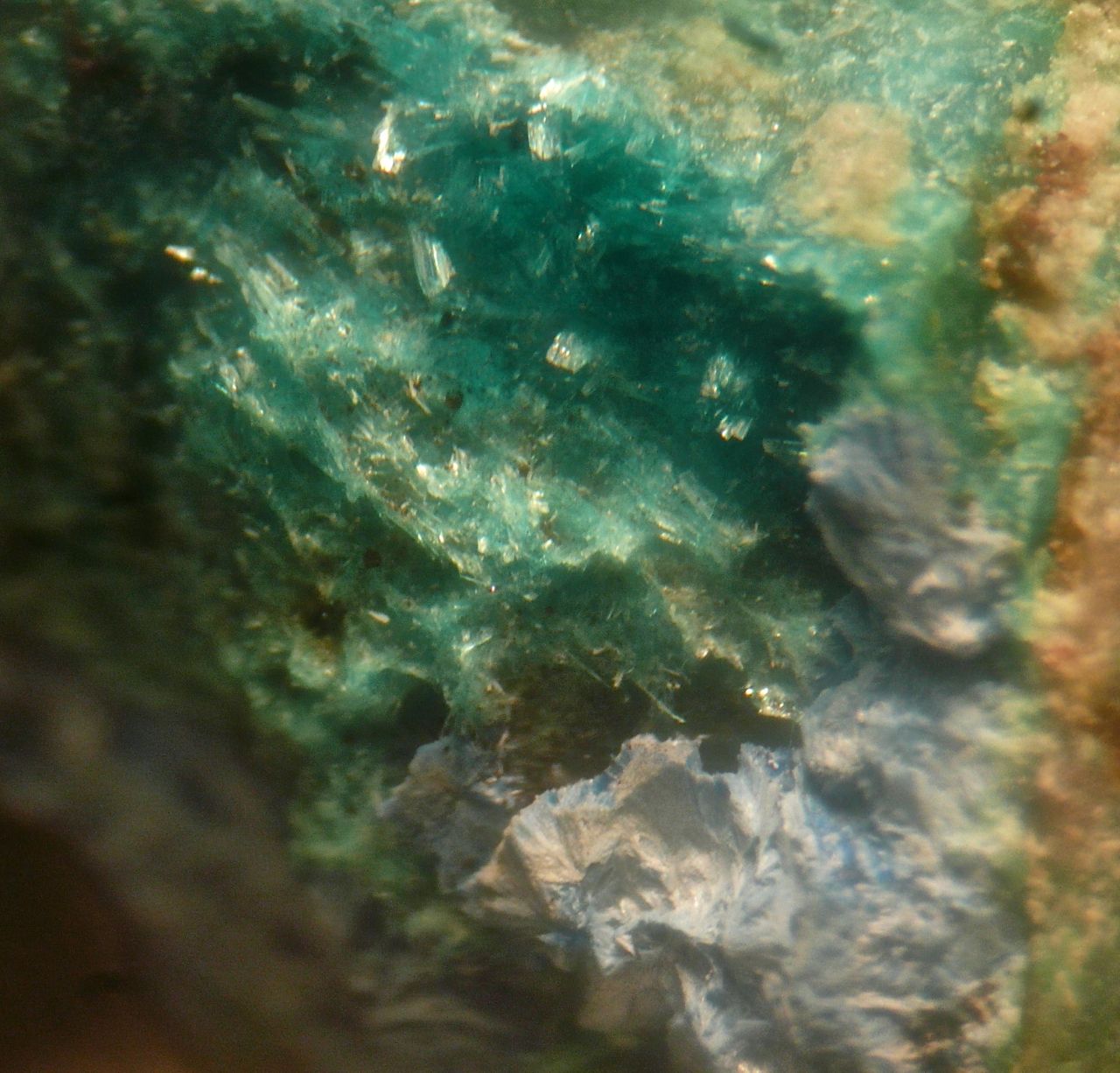 Ajoite & Shattuckite