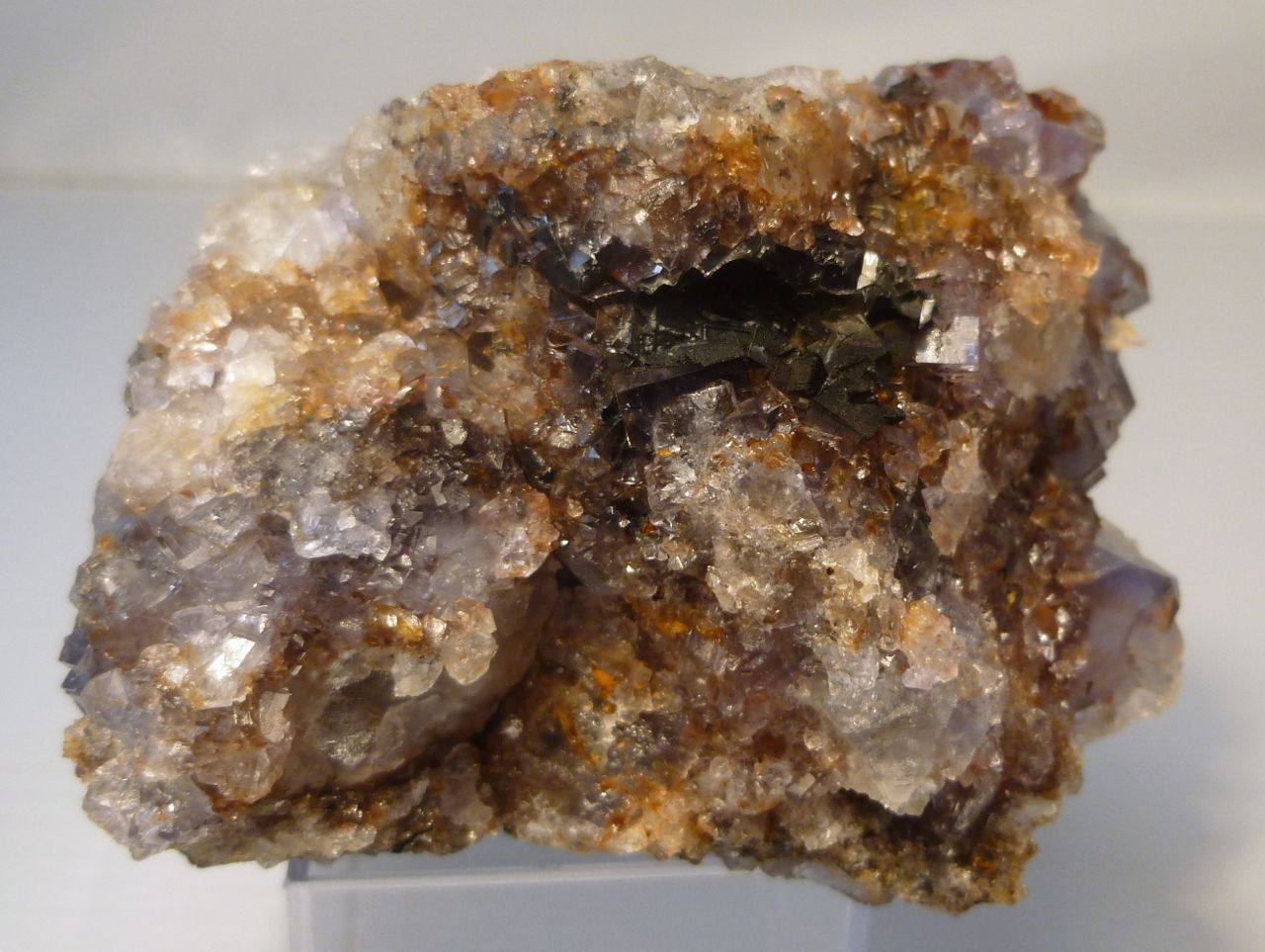 Fluorite & Goethite