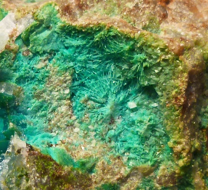 Chrysocolla & Adularia