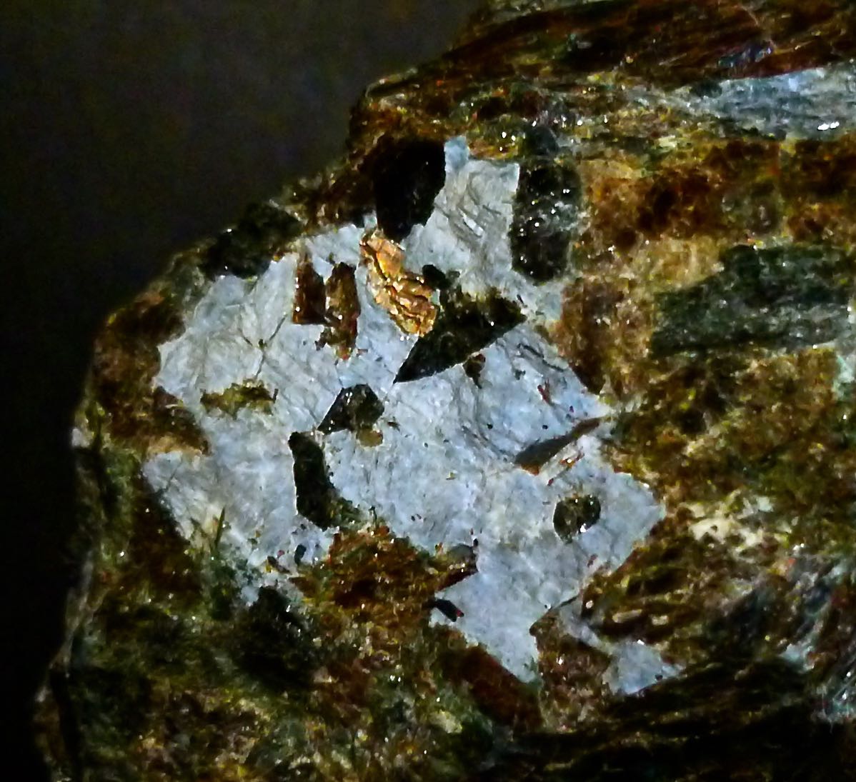 Delhayelite & Lamprophyllite