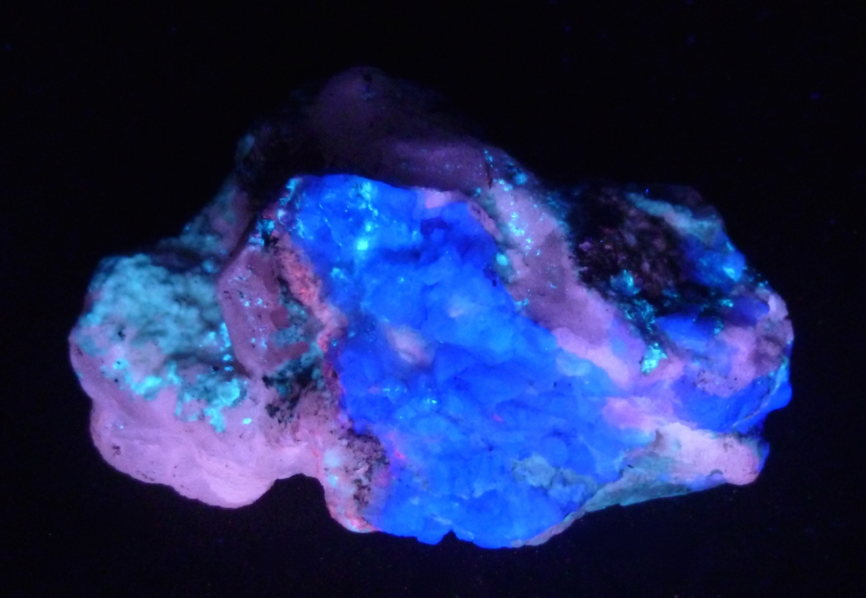 Witherite Fluorite & Calcite