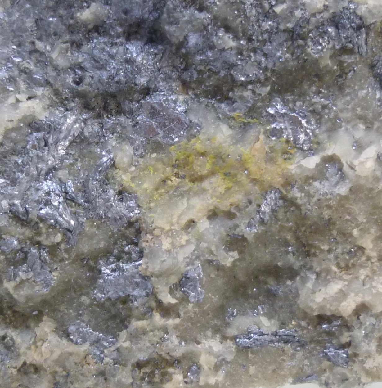 Molybdenite & Betpakdalite-CaCa