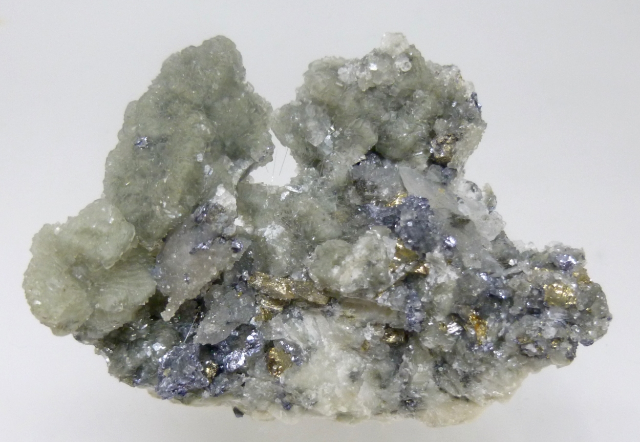 Tourmaline Molybdenite & Calcite