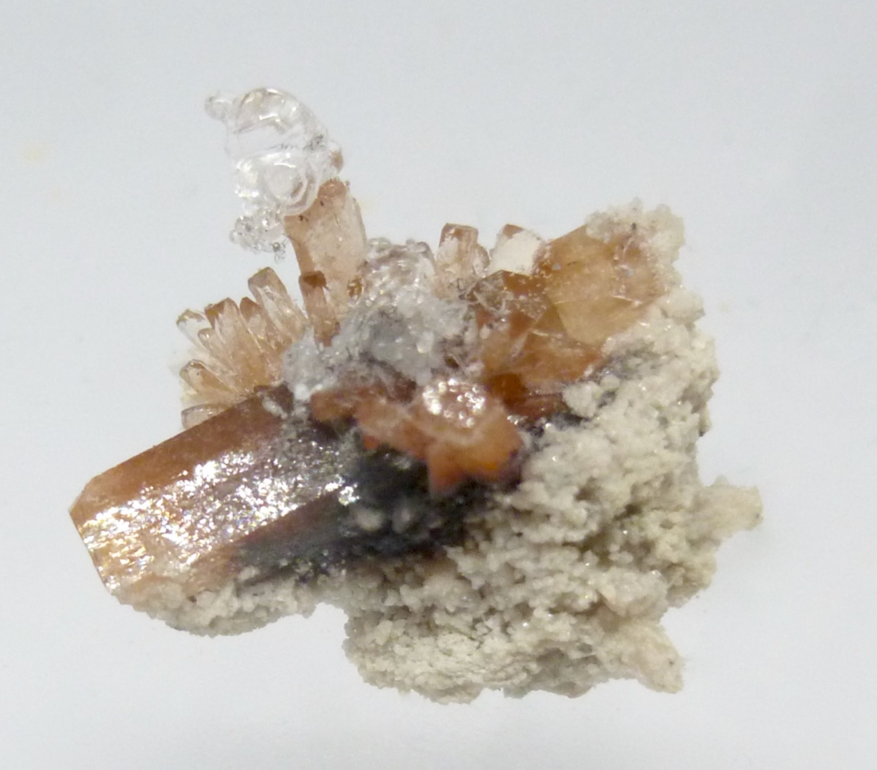 Topaz Hyalite Opal & Rutile